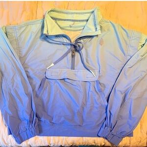 FP Movement by Free People Ombre Blue Pullover Windbreaker Jacket